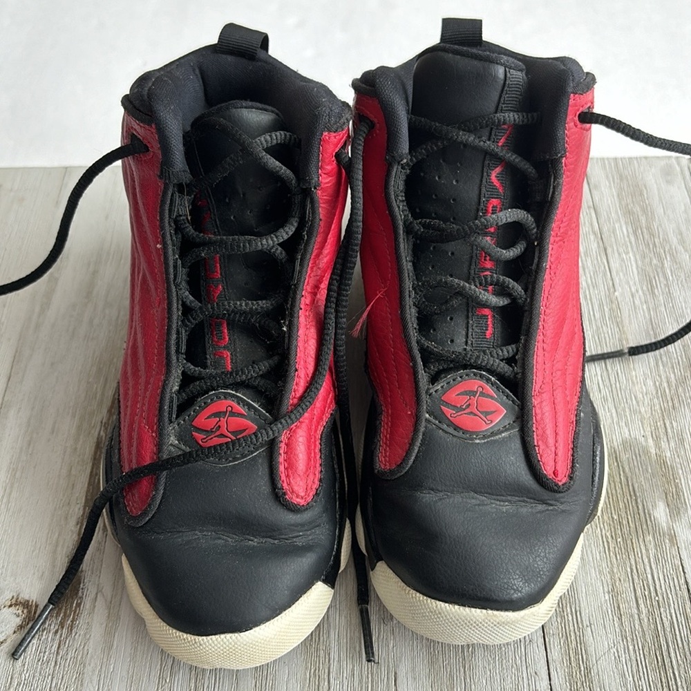 Air Jordan Pro Strong Gym Red & Black Sneakers Youth 1 - Picture 5 of 8